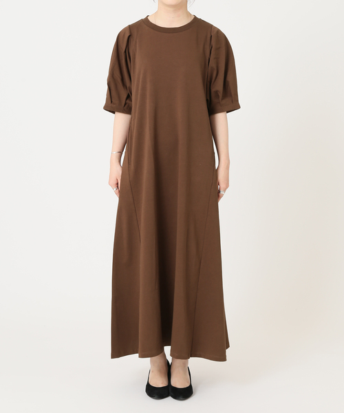 【JOURNAL STANDARD】タックパフサイドフレアワンピース JOURNAL STANDARD（ジャーナルスタンダード）の「タックパフ