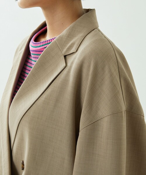 FREAK'S STORE(フリークスストア)の「リネンライクセットアップ(セットアップ・レディース・オリーブ/ネイビー/ベージュ/オフホワイト・SMALL/MEDIUM/X-SMALL)」の13枚目の写真