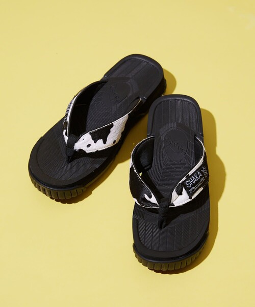 SHAKA(シャカ)の「SHAKA/シャカ LAWN SLIDE COW トングサンダル 433198 カウヘア(サンダル・レディース・ナチュラル/その他9/レオパード・24.0cm/25.0cm/26.0cm/23.0cm/27.0cm/28.0cm)」の5枚目の写真