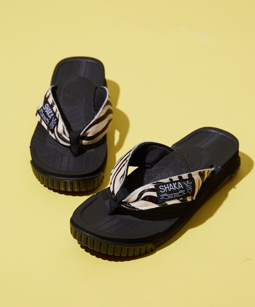SHAKA(シャカ)の「SHAKA/シャカ LAWN SLIDE COW トングサンダル 433198 カウヘア(サンダル・レディース・ナチュラル/その他9/レオパード・24.0cm/25.0cm/26.0cm/23.0cm/27.0cm/28.0cm)」の9枚目の写真