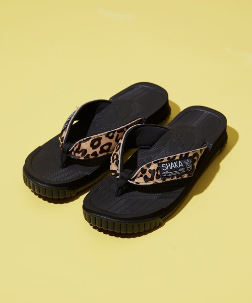 SHAKA(シャカ)の「SHAKA/シャカ LAWN SLIDE COW トングサンダル 433198 カウヘア(サンダル・レディース・ナチュラル/その他9/レオパード・24.0cm/25.0cm/26.0cm/23.0cm/27.0cm/28.0cm)」の10枚目の写真