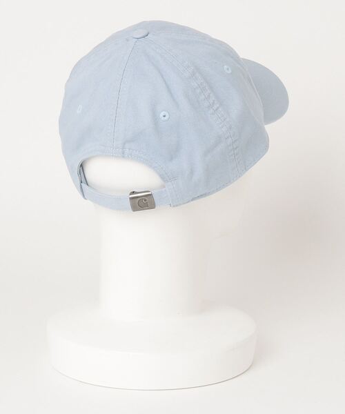 Carhartt WIP（カーハートダブリューアイピー）の「[carhartt WIP/カーハートダブリューアイピー]MADISON ロゴキャップ（キャップ・レディース・サックスブルー/ブラック/ベージュ/ダークグリーン・ONE SIZE）」の5枚目の写真