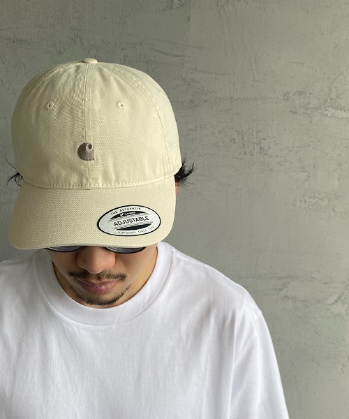 Carhartt WIP（カーハートダブリューアイピー）の「[carhartt WIP/カーハートダブリューアイピー]MADISON ロゴキャップ（キャップ・レディース・サックスブルー/ブラック/ベージュ/ダークグリーン・ONE SIZE）」の16枚目の写真