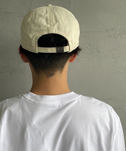 Carhartt WIP（カーハートダブリューアイピー）の「[carhartt WIP/カーハートダブリューアイピー]MADISON ロゴキャップ（キャップ・レディース・サックスブルー/ブラック/ベージュ/ダークグリーン・ONE SIZE）」の19枚目の写真