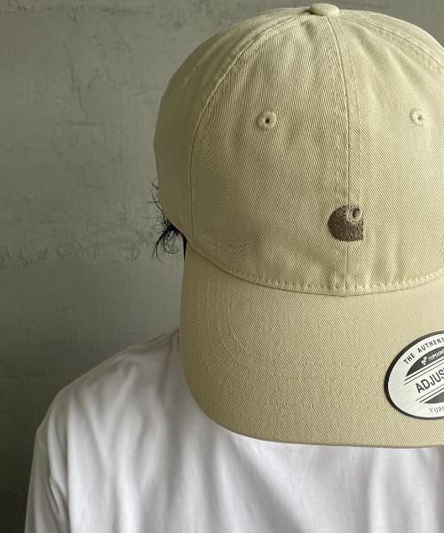 Carhartt WIP（カーハートダブリューアイピー）の「[carhartt WIP/カーハートダブリューアイピー]MADISON ロゴキャップ（キャップ・レディース・サックスブルー/ブラック/ベージュ/ダークグリーン・ONE SIZE）」の20枚目の写真