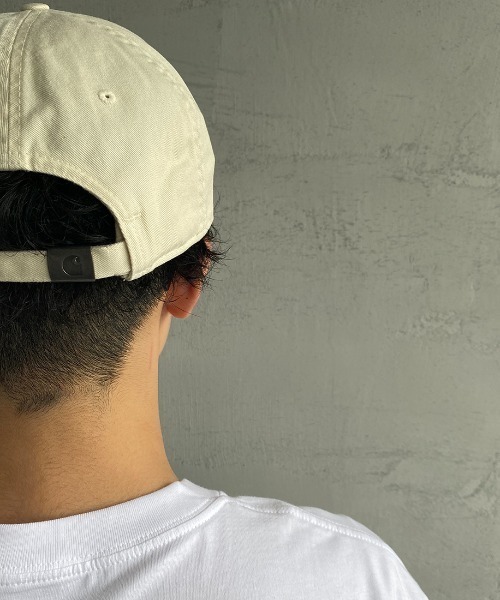 Carhartt WIP（カーハートダブリューアイピー）の「[carhartt WIP/カーハートダブリューアイピー]MADISON ロゴキャップ（キャップ・レディース・サックスブルー/ブラック/ベージュ/ダークグリーン・ONE SIZE）」の21枚目の写真