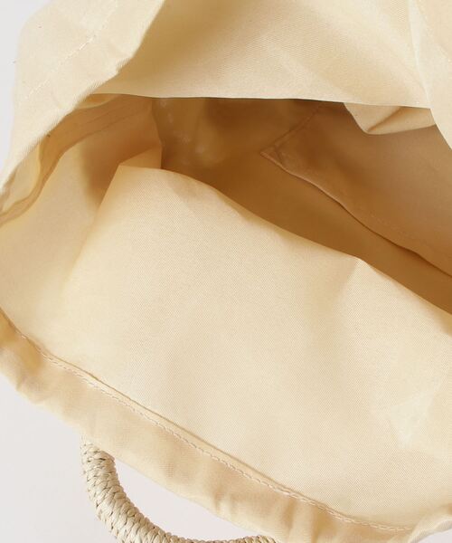 WEGO（ウィゴー）の「WEGO/【2WAY】雑材編みショルダー（ショルダーバッグ・レディース・ベージュ/ナチュラル・FREE）」の12枚目の写真