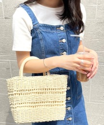 WEGO | WEGO/【2WAY】雑材編みショルダー(ショルダーバッグ)