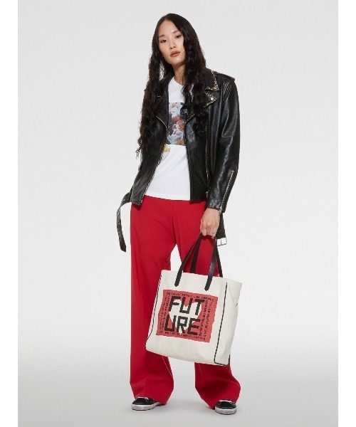 GOLDEN GOOSE（ゴールデングース）の「GOLDEN GOOSE T-shirt white with flower photo print（Tシャツ/カットソー・レディース・ホワイト系その他・SMALL/MEDIUM/LARGE）」の5枚目の写真