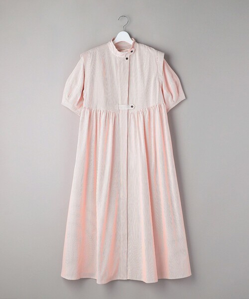 【TORY BURCH】バルーンスリーブ マキシドレス ピンク☆関税込 Balloon-sleeve maxi dress in pink - Tory Burch | Mytheresa