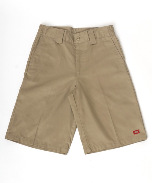 Dickies(ディッキーズ)の「Dickies/ディッキーズ T/Cツイル デニム ワイド ハーフパンツ/ショートパンツ/ショーツ/カラーパンツ(チノパンツ・メンズ・ブラック/ベージュ/インディゴブルー/グリーン/アイボリー/ライトインディゴブルー・M/L/XL)」の7枚目の写真