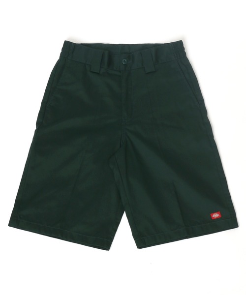 Dickies(ディッキーズ)の「Dickies/ディッキーズ T/Cツイル デニム ワイド ハーフパンツ/ショートパンツ/ショーツ/カラーパンツ(チノパンツ・メンズ・ブラック/ベージュ/インディゴブルー/グリーン/アイボリー/ライトインディゴブルー・M/L/XL)」の13枚目の写真