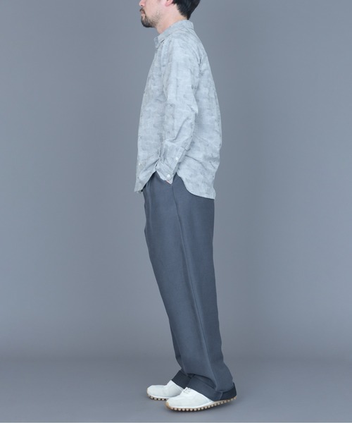 rikolekt（リコレクト）の「fog light Shirt（シャツ/ブラウス・レディース・ブルー/ベージュ/グレー・3/2）」の5枚目の写真