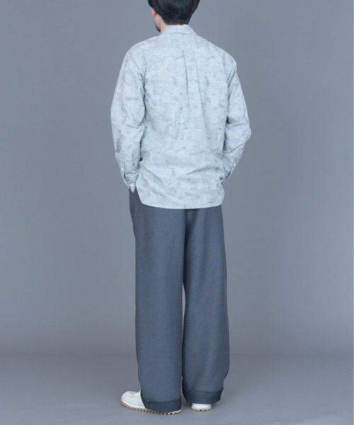 rikolekt（リコレクト）の「fog light Shirt（シャツ/ブラウス・レディース・ブルー/ベージュ/グレー・3/2）」の6枚目の写真