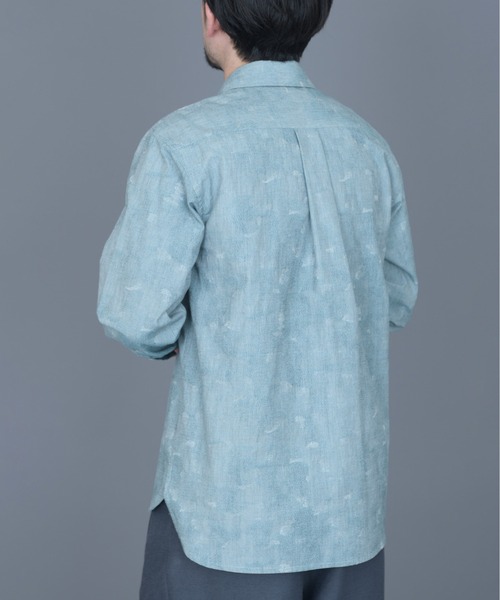 rikolekt（リコレクト）の「fog light Shirt（シャツ/ブラウス・レディース・ブルー/ベージュ/グレー・3/2）」の11枚目の写真