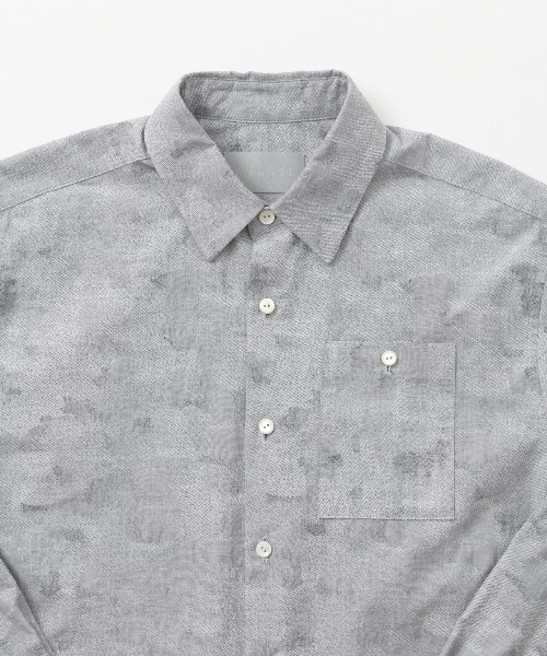 rikolekt（リコレクト）の「fog light Shirt（シャツ/ブラウス・レディース・ブルー/ベージュ/グレー・3/2）」の13枚目の写真