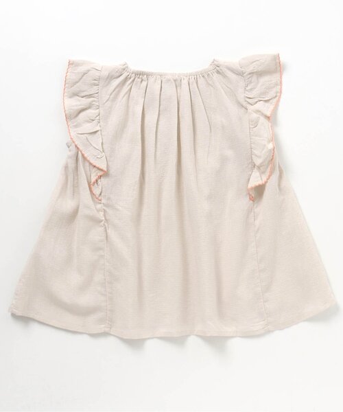 BREEZE（ブリーズ）の「刺繍チュニック（チュニック・キッズ・ベージュ/ブルー・110/150/130/120/90/140/100）」の6枚目の写真