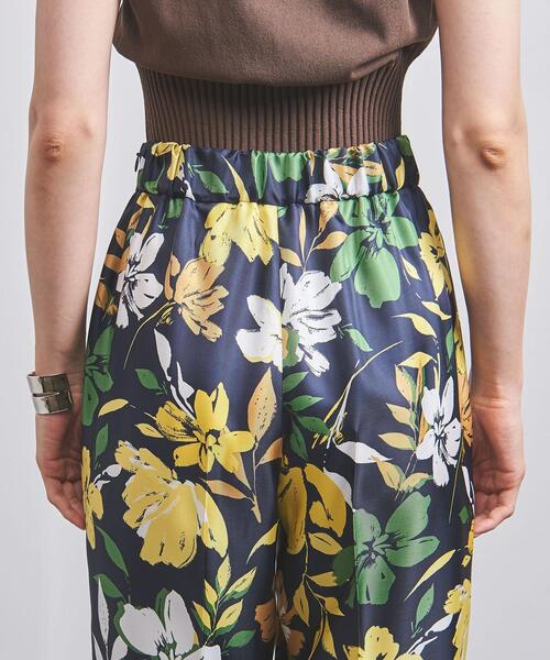 UNITED ARROWS（ユナイテッドアローズ）の「P フラワー プリント パンツ（その他パンツ・レディース・イエロー/ロイヤルブルー・40/38/36）」の8枚目の写真