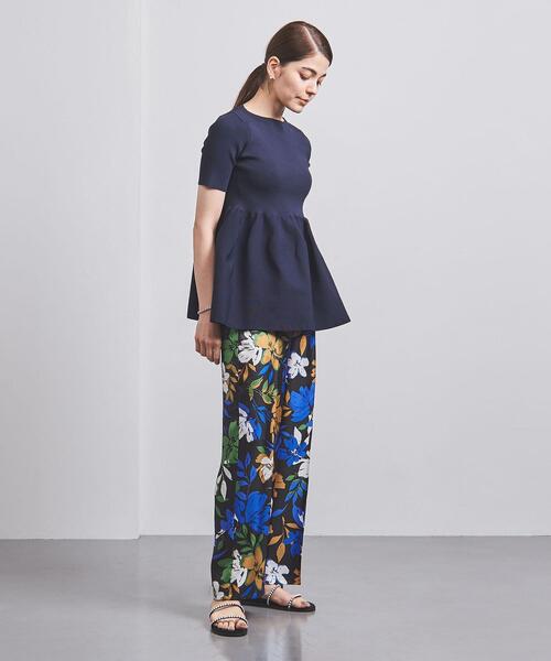 UNITED ARROWS（ユナイテッドアローズ）の「P フラワー プリント パンツ（その他パンツ・レディース・イエロー/ロイヤルブルー・40/38/36）」の15枚目の写真