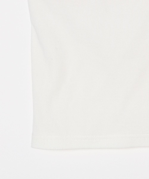 LOWRYS FARM（ローリーズファーム）の「ワンストラップタンクトップ　347267（タンクトップ・レディース・ホワイト/ブラック/グリーン・FREE）」の9枚目の写真