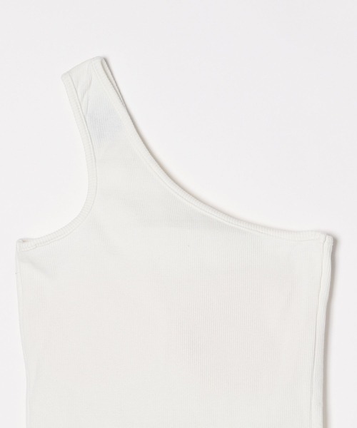 LOWRYS FARM（ローリーズファーム）の「ワンストラップタンクトップ　347267（タンクトップ・レディース・ホワイト/ブラック/グリーン・FREE）」の11枚目の写真