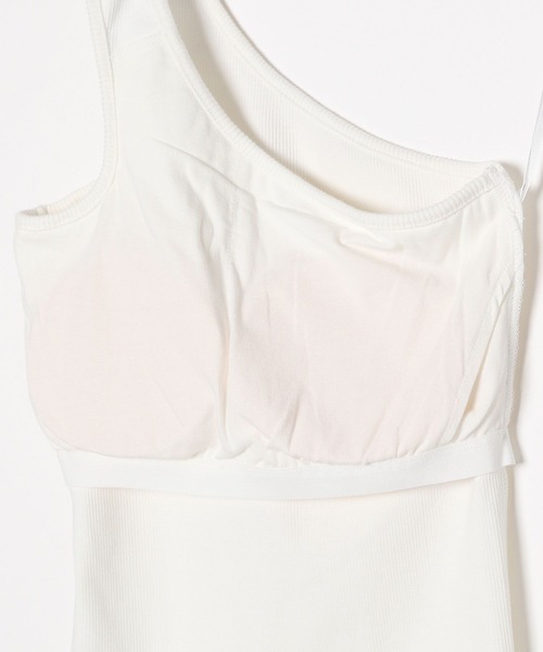 LOWRYS FARM（ローリーズファーム）の「ワンストラップタンクトップ　347267（タンクトップ・レディース・ホワイト/ブラック/グリーン・FREE）」の13枚目の写真