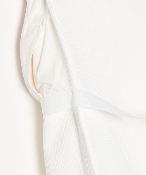 LOWRYS FARM（ローリーズファーム）の「ワンストラップタンクトップ　347267（タンクトップ・レディース・ホワイト/ブラック/グリーン・FREE）」の15枚目の写真