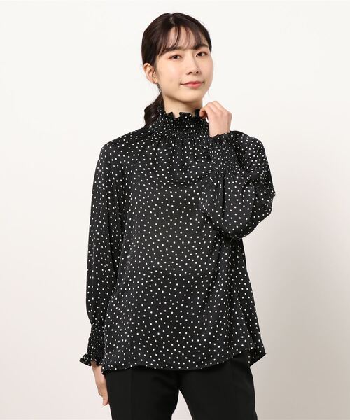 注目ショップ ANAYI アナイ ブラウス 新品 - シャツ/ブラウス(半袖/袖なし)