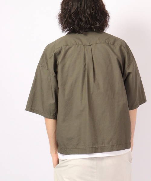 【セール】bel ritmo 半袖ワークシャツ(シャツ/ブラウス)|FUNALIVE(ファンアライブ) 【セール】bel ritmo 半袖ワークシャツ(シャツ/ブラウス)|FUNALIVE(ファンアライブ)