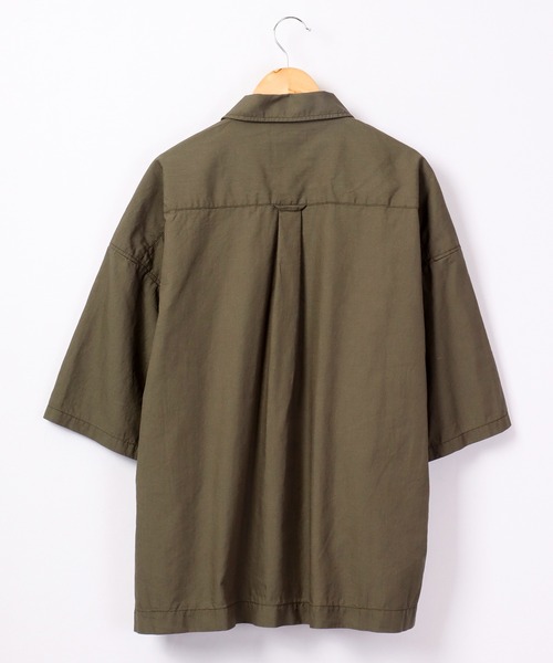 【セール】bel ritmo 半袖ワークシャツ(シャツ/ブラウス)|FUNALIVE(ファンアライブ) 【セール】bel ritmo 半袖ワークシャツ(シャツ/ブラウス)|FUNALIVE(ファンアライブ)