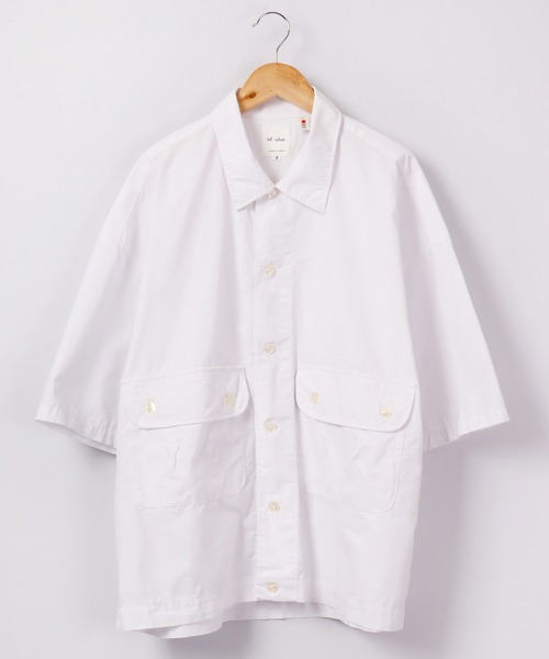 【セール】bel ritmo 半袖ワークシャツ(シャツ/ブラウス)|FUNALIVE(ファンアライブ) 【セール】bel ritmo 半袖ワークシャツ(シャツ/ブラウス)|FUNALIVE(ファンアライブ)