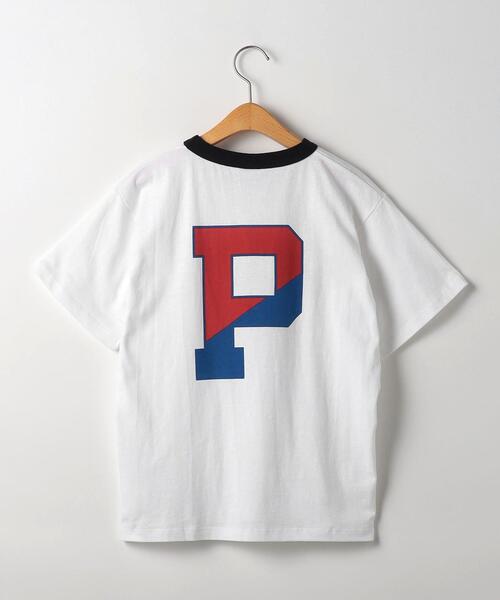 Russell Athletic（ラッセルアスレティック）の「【別注】＜RUSSELL ATHLETIC＞ EX TJ UnivofPenn 140-150cm（Tシャツ/カットソー・キッズ・ネイビー/オフホワイト・140cm/150cm）」の8枚目の写真