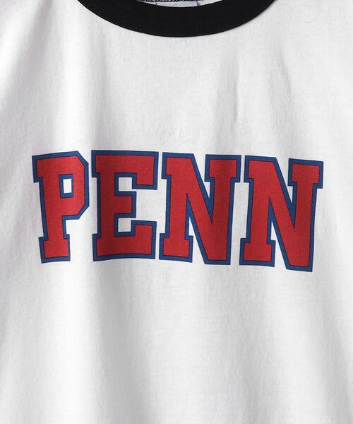 Russell Athletic（ラッセルアスレティック）の「【別注】＜RUSSELL ATHLETIC＞ EX TJ UnivofPenn 140-150cm（Tシャツ/カットソー・キッズ・ネイビー/オフホワイト・140cm/150cm）」の13枚目の写真