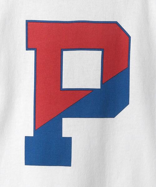 Russell Athletic（ラッセルアスレティック）の「【別注】＜RUSSELL ATHLETIC＞ EX TJ UnivofPenn 140-150cm（Tシャツ/カットソー・キッズ・ネイビー/オフホワイト・140cm/150cm）」の4枚目の写真