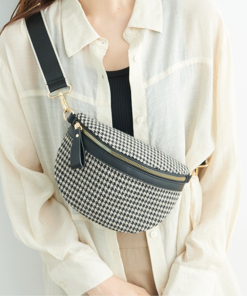 FREE'S MART（フリーズマート）の「◆ボディバッグ（ショルダーバッグ・レディース・ブラック系その他/ホワイト/ブラウン系その他・ﾌﾘ-）」の11枚目の写真