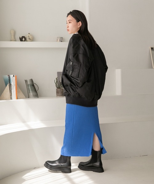 LOWRYS FARM（ローリーズファーム）の「タンクソールブーツ　123068（ブーツ・レディース・ブラック/ブラウン/ブラック系その他・MEDIUM/LARGE）」の12枚目の写真