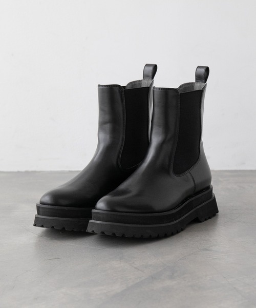 LOWRYS FARM（ローリーズファーム）の「タンクソールブーツ　123068（ブーツ・レディース・ブラック/ブラウン/ブラック系その他・MEDIUM/LARGE）」の17枚目の写真