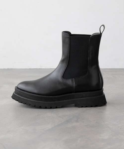 LOWRYS FARM（ローリーズファーム）の「タンクソールブーツ　123068（ブーツ・レディース・ブラック/ブラウン/ブラック系その他・MEDIUM/LARGE）」の13枚目の写真