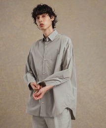 ビッグシルエット レギュラーカラーシャツ