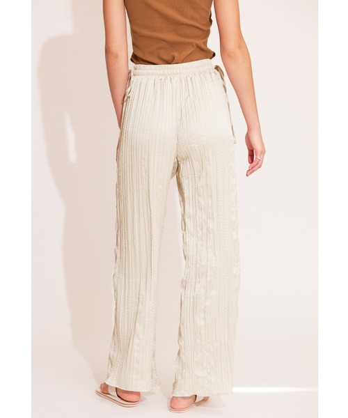 ALEXIA STAM（アリシアスタン）の「Side Ribbon Washer Pants/サイドリボンワッシャーパンツ（その他パンツ・レディース・ピンク/アイボリー/グリーン系その他・FREE）」の14枚目の写真