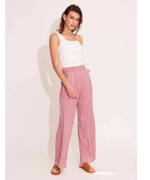 大人気新品  セール】Side Ribbon Pants/サイドリボンワッシャー Washer レッグウェア