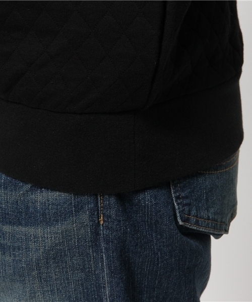 OUTLET（アウトレット）の「【WHO'S WHO gallery】GGキルトクルーネック（Tシャツ/カットソー・メンズ・ブラック/グレー・LARGE/MEDIUM）」の8枚目の写真