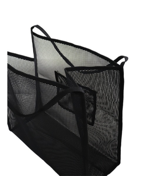 AMAIL(アマイル)の「Puchi mesh bag(トートバッグ・レディース・ブラック/ベージュ・FREE)」の9枚目の写真
