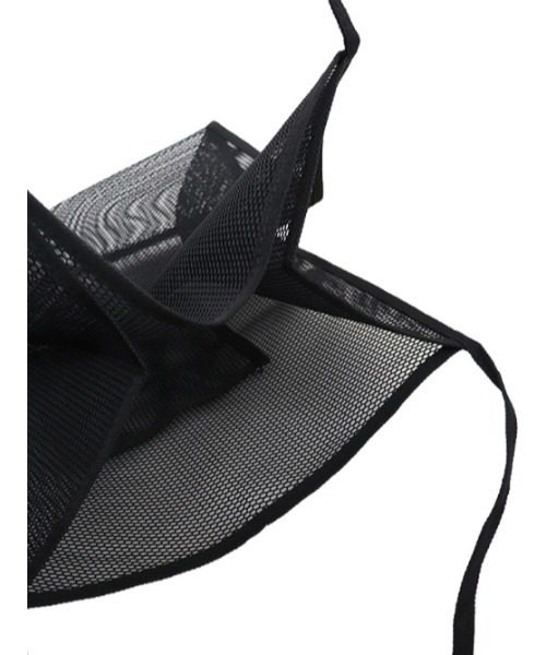 AMAIL(アマイル)の「Puchi mesh bag(トートバッグ・レディース・ブラック/ベージュ・FREE)」の4枚目の写真