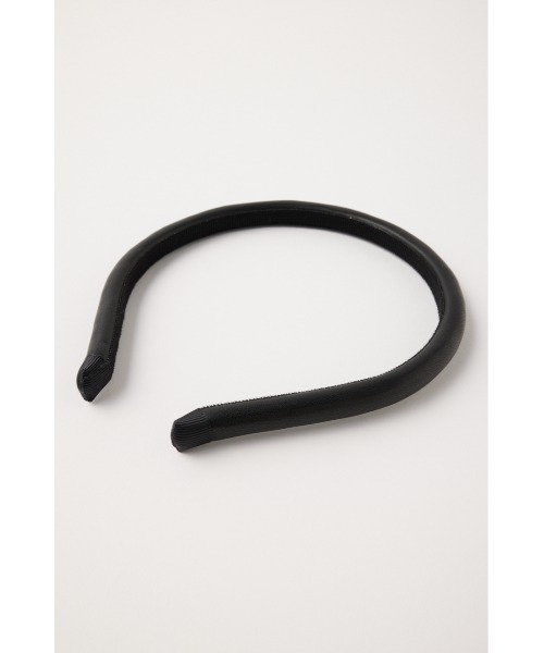 MOUSSY（マウジー）の「F/LEATHER ヘッドバンド（カチューシャ・レディース・ブラック/ブラウン・FREE）」の5枚目の写真
