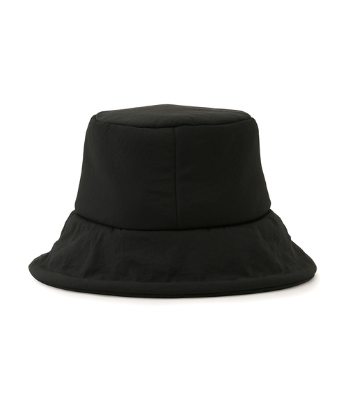 VIS（ビス）の「【洗える】中綿バケットハット（ハット・レディース・ブラック/キナリ/ダークブラウン・FREE）」の5枚目の写真