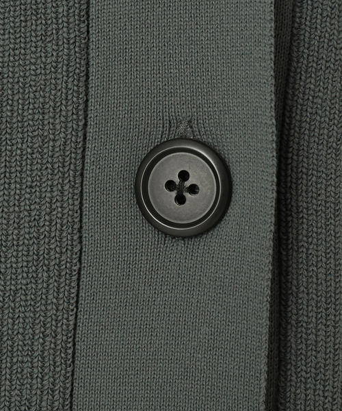 journal standard L'essage（ジャーナルスタンダードレサージュ）の「Amossa 12G カタアゼ カーディガン（カーディガン/ボレロ・レディース・グレー/ブルー・FREE）」の22枚目の写真