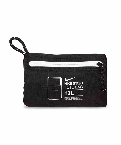 NIKE(ナイキ)の「NIKE STASH TOTE DD1357-010/ ナイキ ロゴ トート バッグ(ショルダーバッグ・メンズ・ブラック・ONE SIZE)」の16枚目の写真