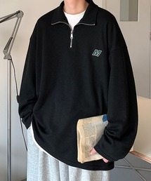 MGV（エムジーヴィー）の「ワッフル生地ワンポイントスウェット（スウェット・メンズ）」