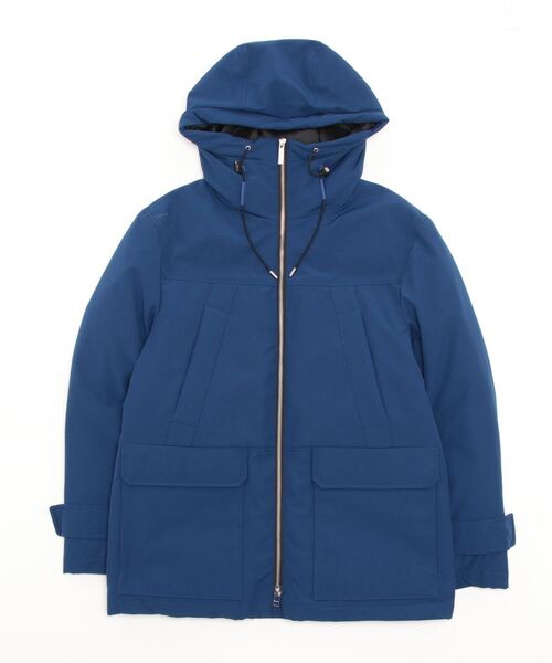 COMME CA MEN(コムサメン)の「ハイカウントウェザークロス ダウンジャケット(ダウンジャケット/コート・メンズ・ブルー/カーキ・L/M/S)」の2枚目の写真